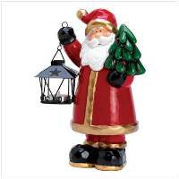 Santa Holding Mini Lantern