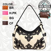 Montana West Pistol Purse - beige