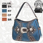 Montana West Pistol Purse- Navy