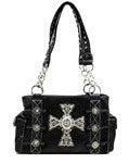 Western Style Handbag Black